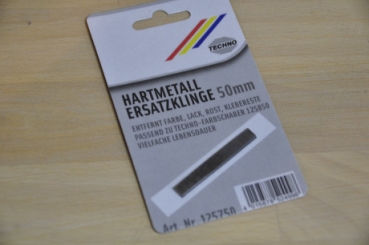Techno Hartmetall Rost- u. Farbschaber 50 mm Ersatzklinge